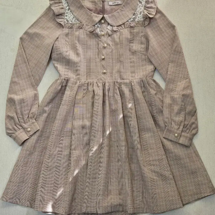 [BUNJANG] AnkRouge Lolita Checkered Dress / AnkRouge 앙크루즈 원피스 M 55 로리타 귀여운 원피스 (일본)