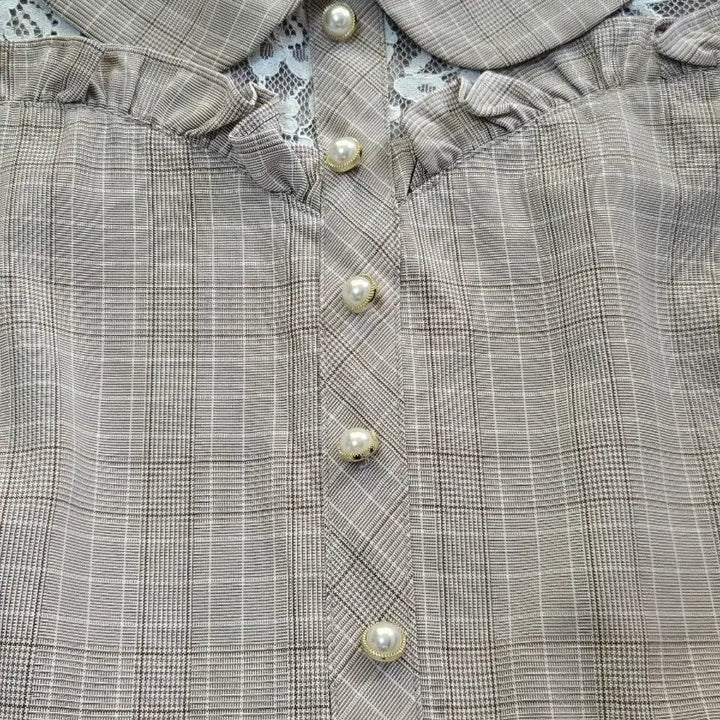 [BUNJANG] AnkRouge Lolita Checkered Dress / AnkRouge 앙크루즈 원피스 M 55 로리타 귀여운 원피스 (일본)