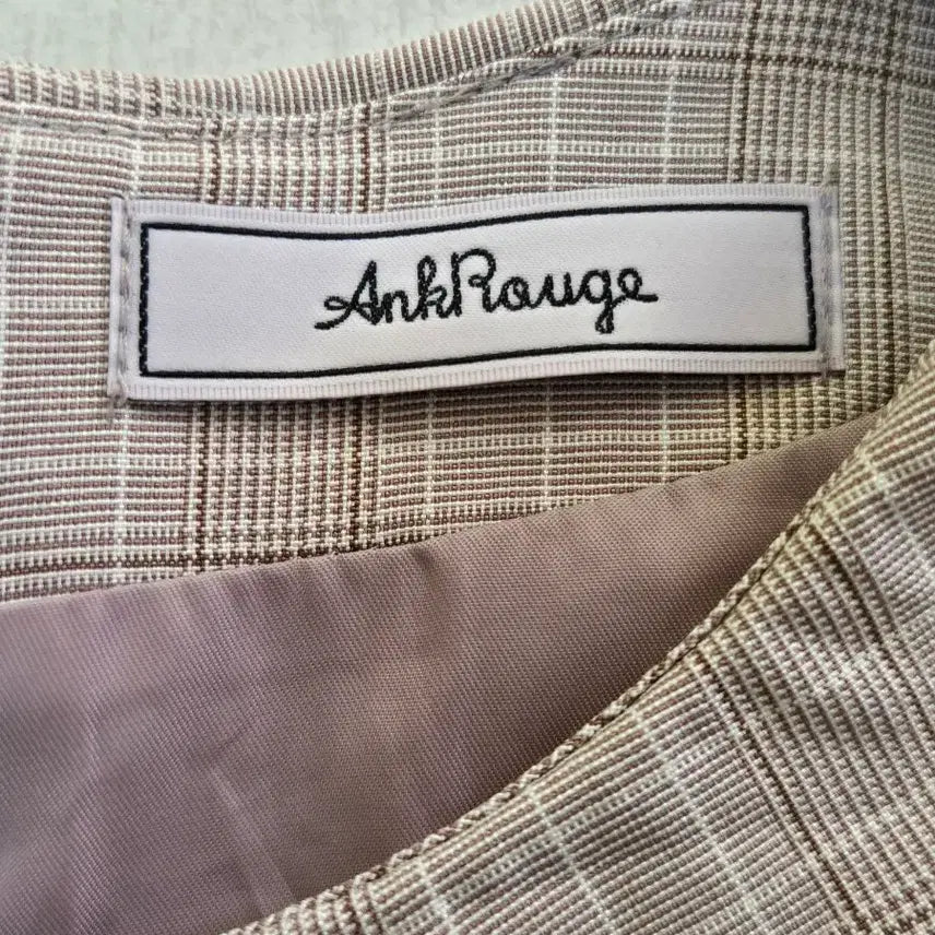 [BUNJANG] AnkRouge Lolita Checkered Dress / AnkRouge 앙크루즈 원피스 M 55 로리타 귀여운 원피스 (일본)