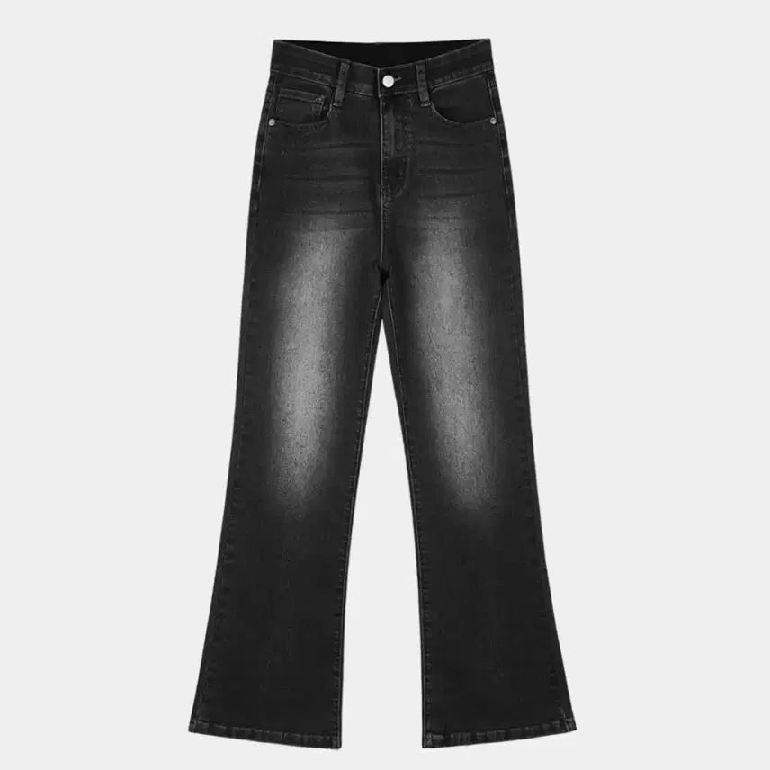 [SOLD OUT] 달렌 슬림 부츠컷 데님 팬츠 워시드 블랙 청바지