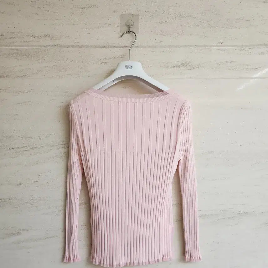 [SOLD OUT] 미샤 골지니트 브이넥 탑 55사이즈