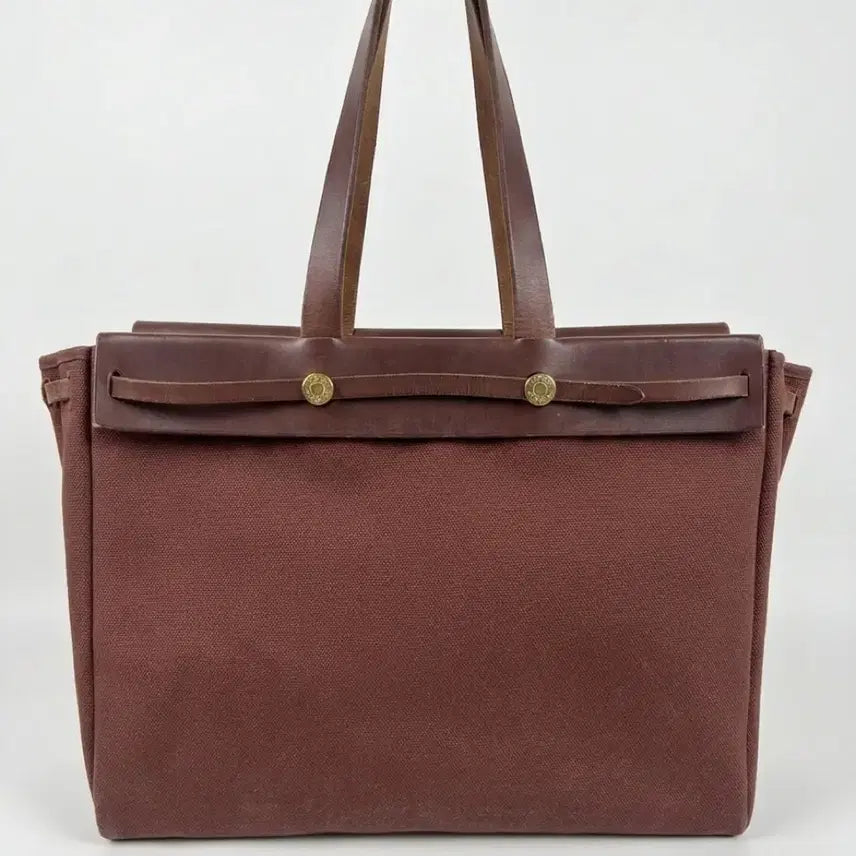 [SOLD OUT] [에르메스/Hermes] 에르백 카바스 PM 브라운&amp;베이지 투백 A급 단
