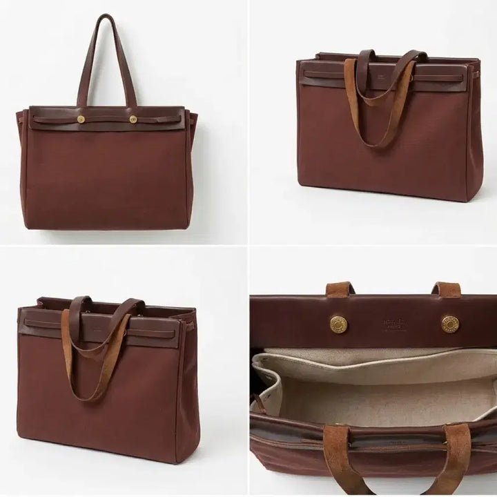 [SOLD OUT] [에르메스/Hermes] 에르백 카바스 PM 브라운&amp;베이지 투백 A급 단