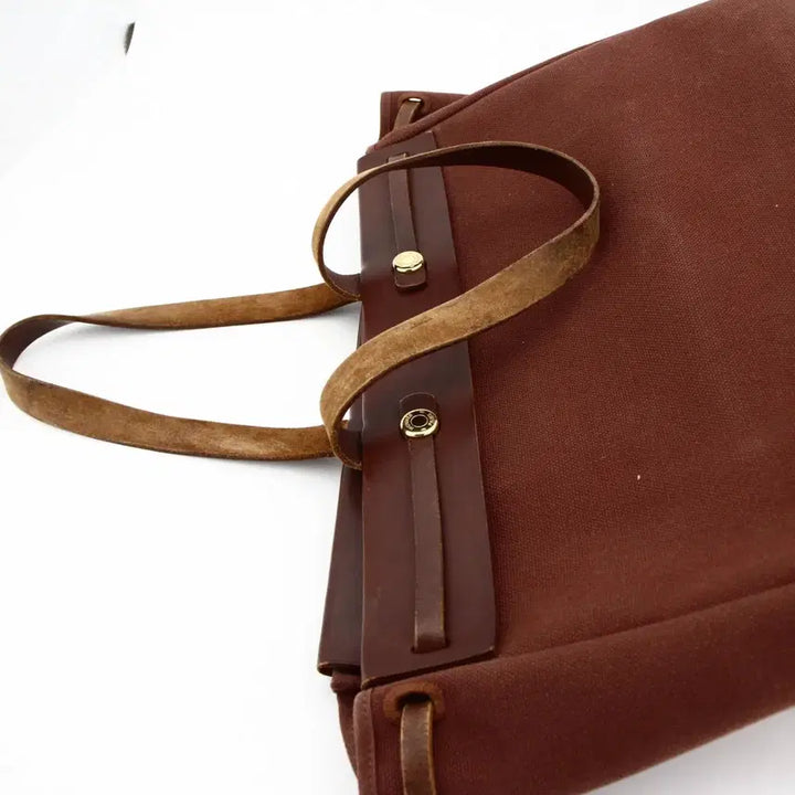 [SOLD OUT] [에르메스/Hermes] 에르백 카바스 PM 브라운&amp;베이지 투백 A급 단