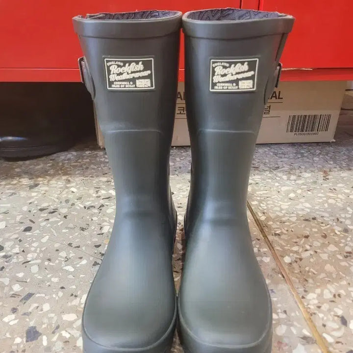 [BUNJANG] Rockfish Weatherwear Chelsea Short Rain Boots / 락피쉬 웨더웨어 첼시 숏 레인부츠