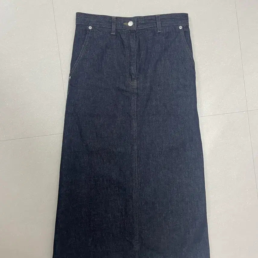 [BUNJANG] Urbanic Ando Denim Skirt Indigo S / 얼바닉 안도 데님 스커트 인디고 S