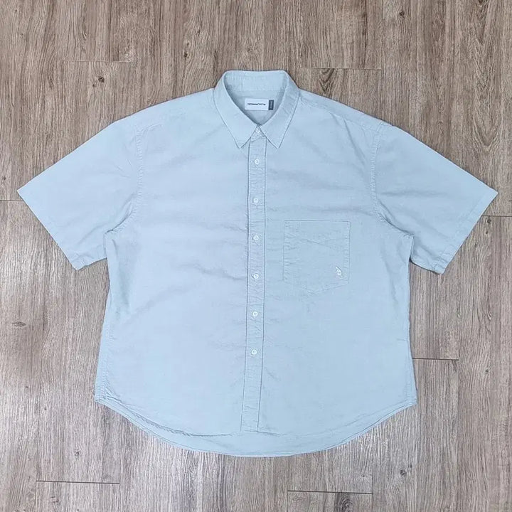 [SOLD OUT] 에스피오나지 옥스포드 오버핏 반팔셔츠 XL _ 남성