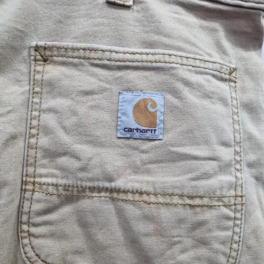 [BUNJANG] Carhartt Beige Shorts Size 42 / 칼하트 베이지 반바지 사이즈42