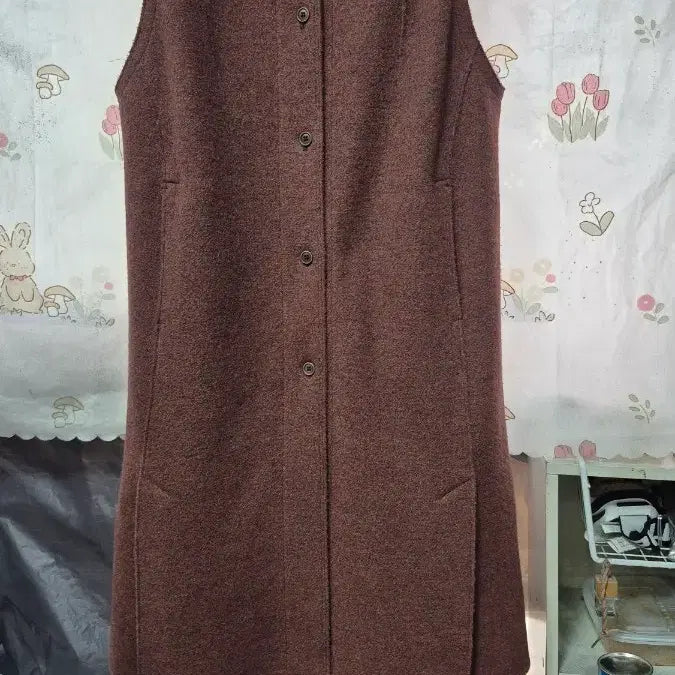 [BUNJANG] Lee Sae 100% Wool Handmade Long Vest / 이새   2022년~   울100%   핸드메이드     롱  베스트