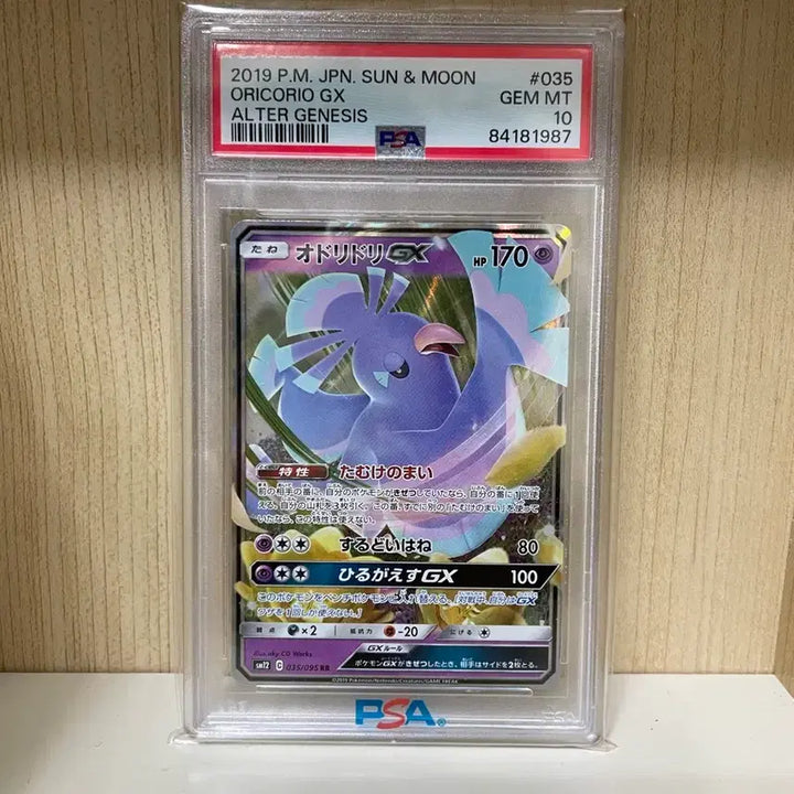 [SOLD OUT] [포켓몬카드] 일판 춤추새 gx