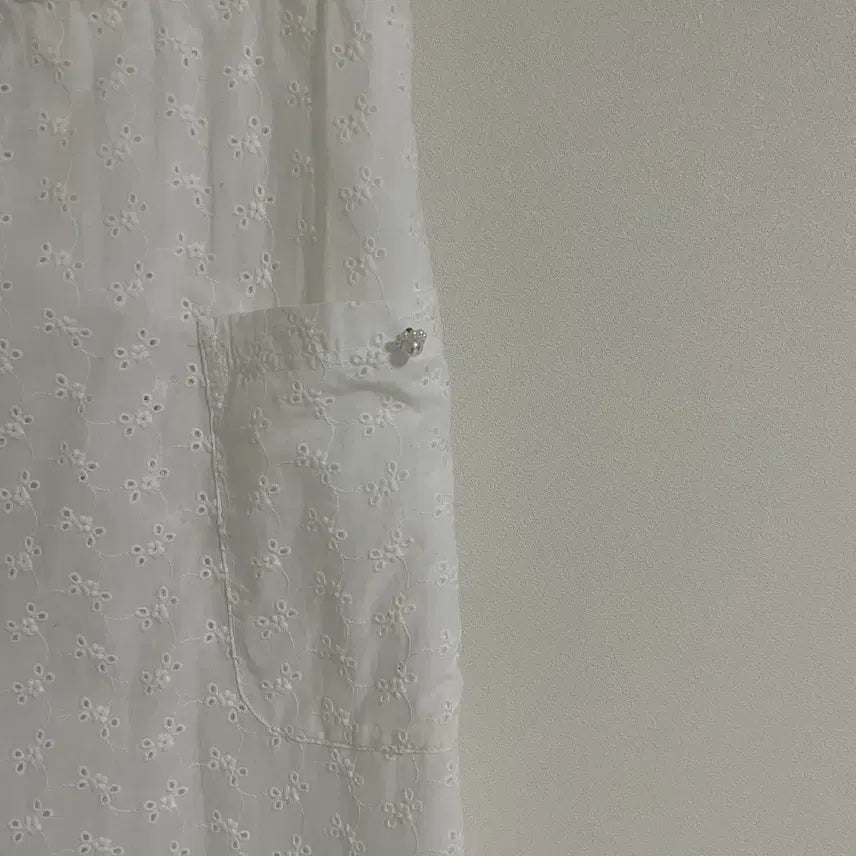 [BUNJANG] Overdue Flare Shirring Cotton Skirt / 오버듀플레어 셔링 코튼 스커트 새상품