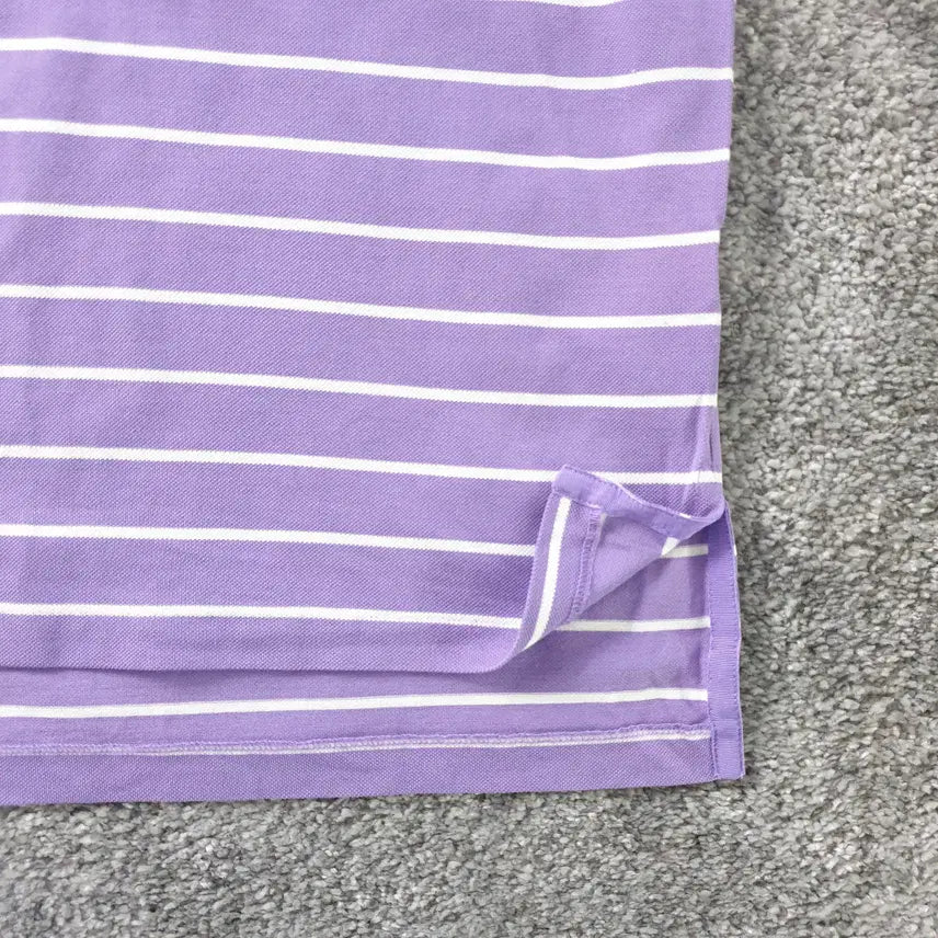 [BUNJANG] Polo Ralph Lauren Striped Polo Shirt / [무료배송] POLO RALPH LAUREN 반팔 폴로셔츠