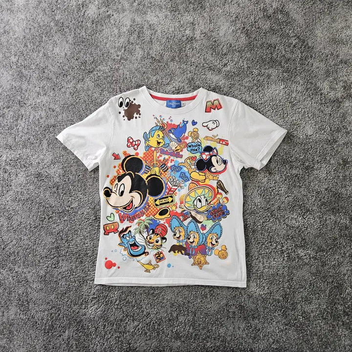 [BUNJANG] Tokyo Disney Resort Printed T-shirt / [무료배송] TOKYO DISNEY RESORT 반팔 티셔츠