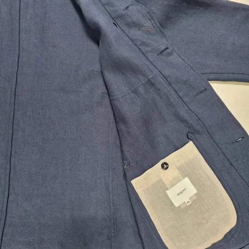 [BUNJANG] Epigram Linen Multi Pocket Jacket / 0814 에피그램 멀티 포켓 린넨 자켓 (ERJAM21411NYX)