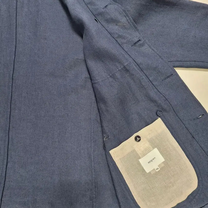[BUNJANG] Epigram Linen Multi Pocket Jacket / 0814 에피그램 멀티 포켓 린넨 자켓 (ERJAM21411NYX)