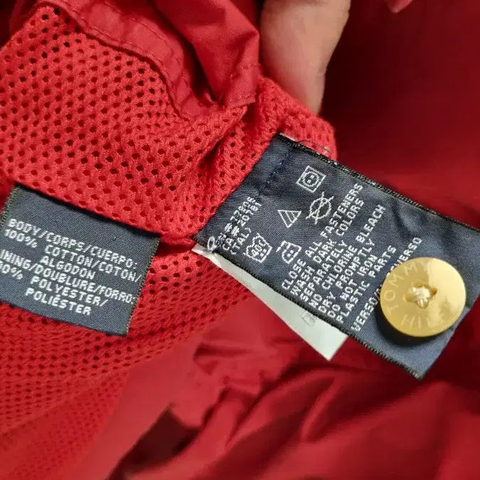 [BUNJANG] Tommy Hilfiger Windbreaker Jacket / [S] 타미 힐피거 블루종 바람막이 자켓 점퍼