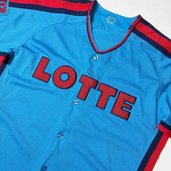 [SOLD OUT] 롯데 자이언츠 스머프 노마킹 반팔 유니폼 PN9518