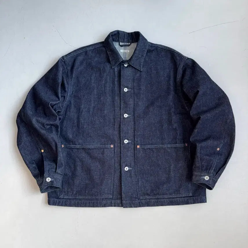[BUNJANG] Slick and Easy Japan Udon Denim Jacket / 슬릭앤이지 제팬 우동 데님자켓 2사이즈
