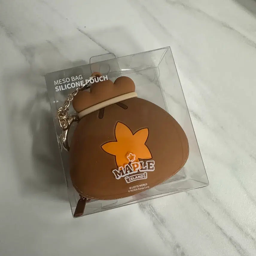 [SOLD OUT] 메이플스토리 실리콘 메소주머니 키링