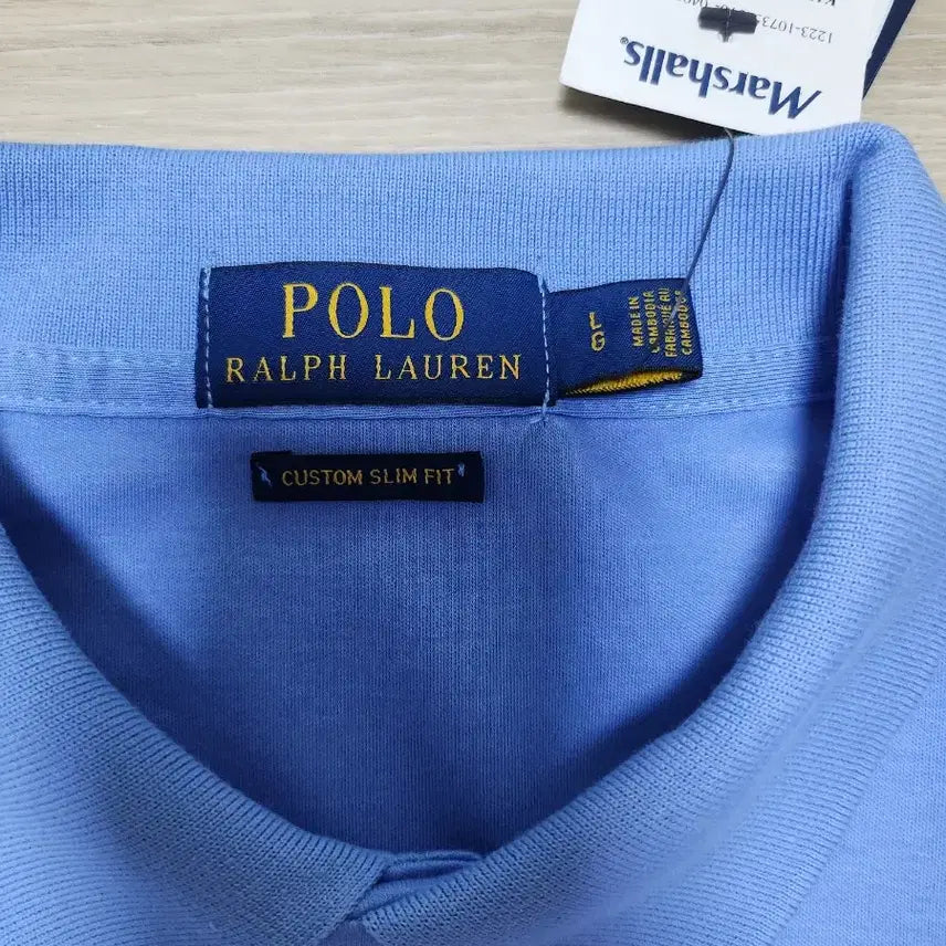 [SOLD OUT] 폴로 랄프로렌 하늘색 반팔 폴로티셔츠 2XL