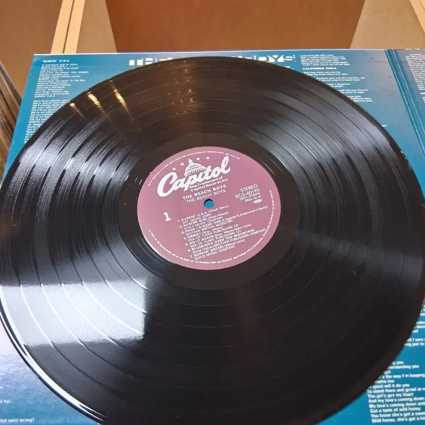 [SOLD OUT] 여름 애창 팝송 비치 보이스 더블  LP 음반