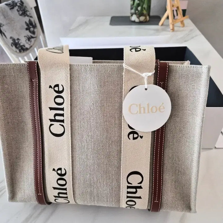 [BUNJANG] Chloé Woody Bag Medium / 클로에 우디백 미듐