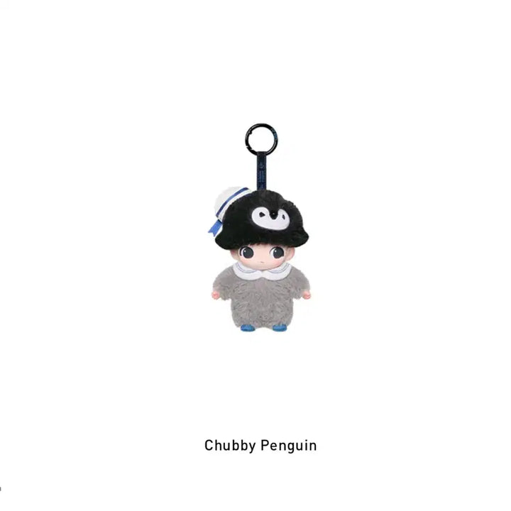 [SOLD OUT] 디무 비밀 연극단 시리즈 인형 키링 펭귄 Chubby Penguin