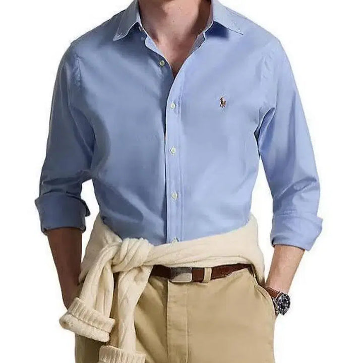[BUNJANG] Polo Ralph Lauren Classic Fit Solid Performance Oxford Shirt / 폴로 랄프로렌 클래식핏 솔리드 퍼포먼스 옥스포드 셔츠(미개봉 새상품)