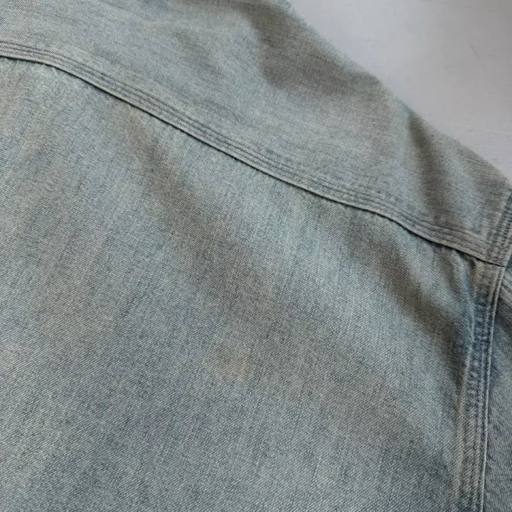 [SOLD OUT] RRL 더블알엘 XXL 투포켓 빅사이즈 워크 데님셔츠