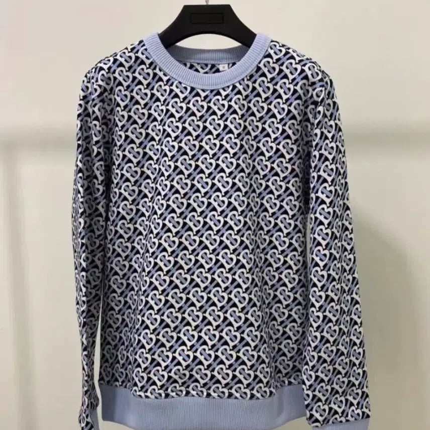 [SOLD OUT] (1회착용)버버리 모노그램 프린트 스웻  (맨투맨)  XS