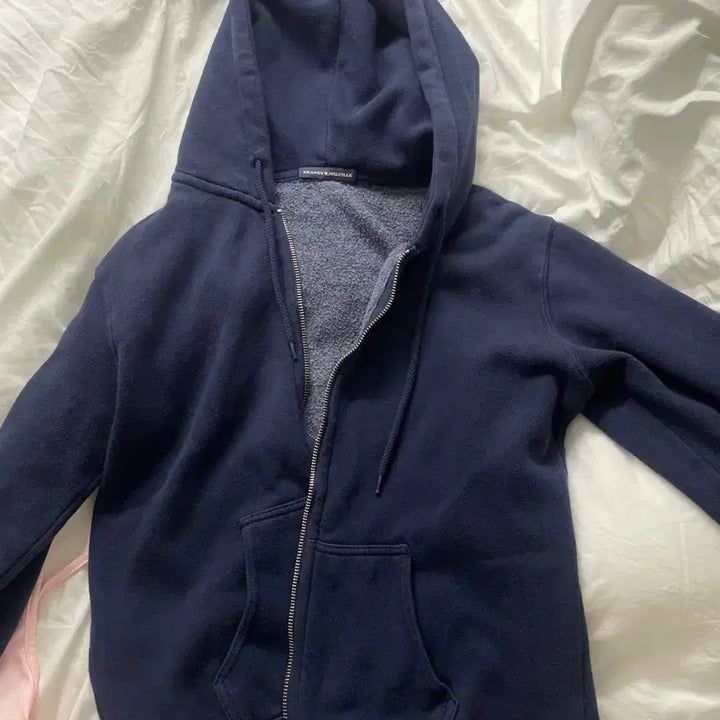 [BUNJANG] Brandy Melville Navy Zip-up / 브랜디멜빌 집업 네이비