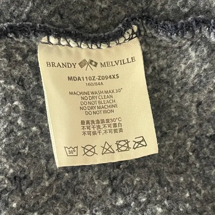 [BUNJANG] Brandy Melville Navy Zip-up / 브랜디멜빌 집업 네이비