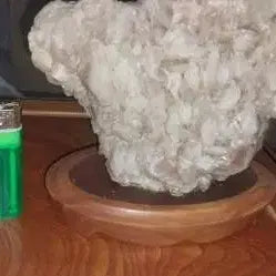 [BUNJANG] Clear Quartz Crystal with Wooden Stand / 백수정 결정체 원석 받침대 포함