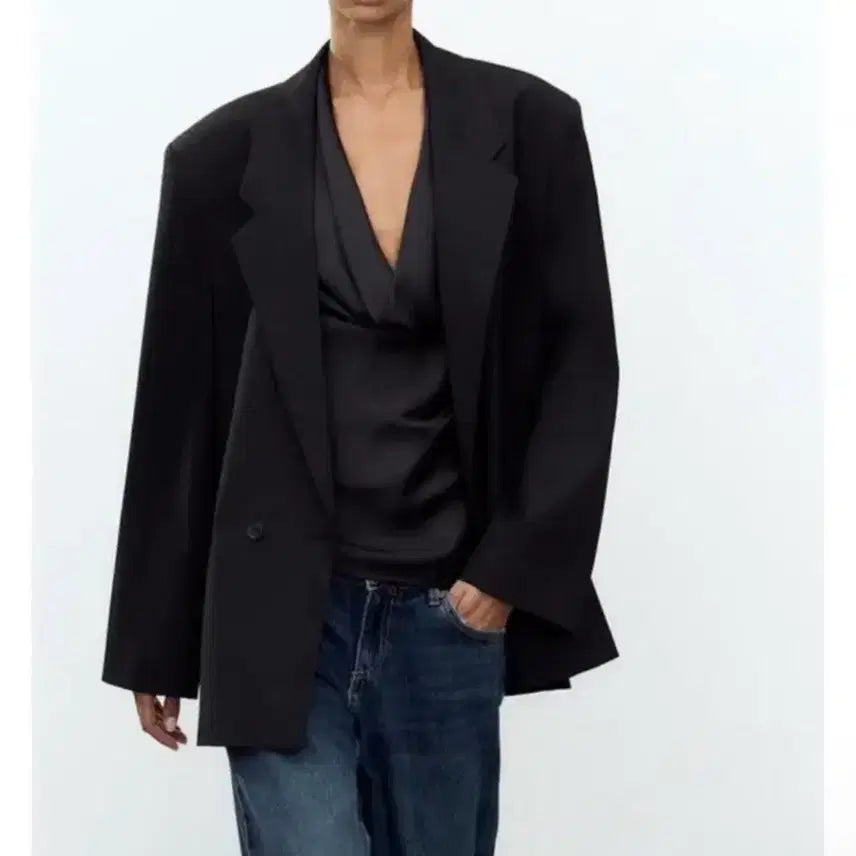 [SOLD OUT] [자라] 오버 사이즈 블랙 자켓