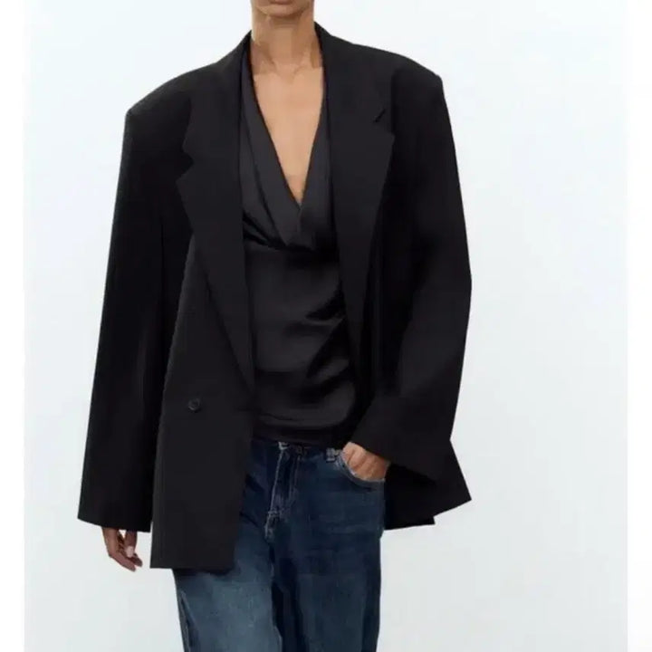 [SOLD OUT] [자라] 오버 사이즈 블랙 자켓