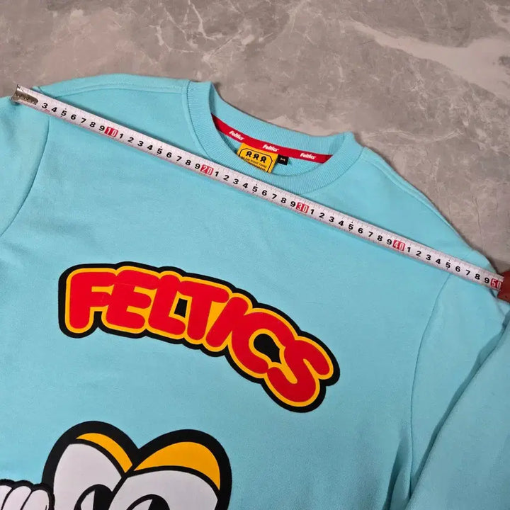 [BUNJANG] Felix Character Mint Sweatshirt / 펠릭스 캐릭터 맨투맨 티셔츠 민트