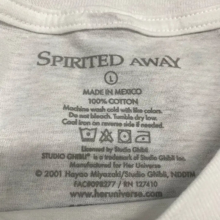 [BUNJANG] Ghibli Spirited Away Official Animation T-shirt / 지브리 센과치히로 오피셜 애니메이션 티셔츠