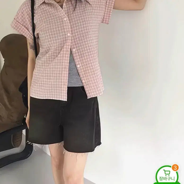 [BUNJANG] Temu Checkered Shirt / 테무 체크 셔츠