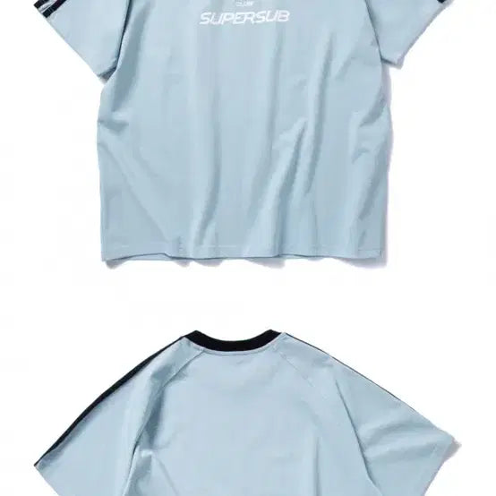 [SOLD OUT] 슈퍼서브 반팔티 블록코어 베이비블루 하늘색