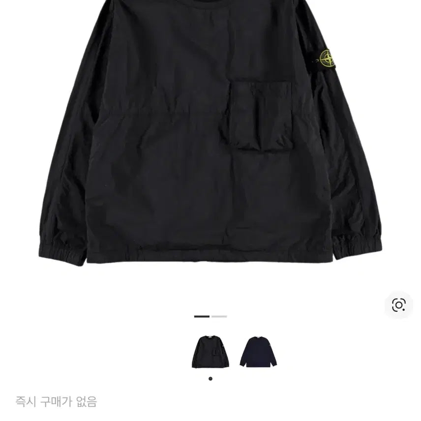 [BUNJANG] Stone Island 10303 Naslan Light Crewneck Overshirt Black M / 급처 스톤아일랜드 10303  나슬란 라이트 크루넥 오버셔츠 블랙 M