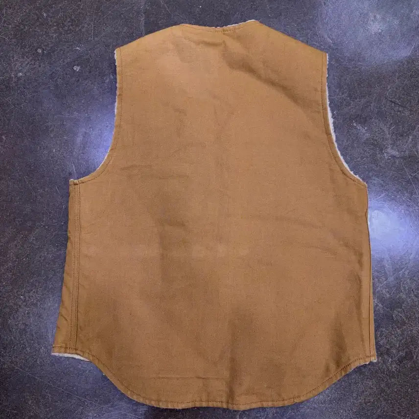 [BUNJANG] Carhartt Sherpa Lined Duck Canvas Vest M / 칼하트 쉐르파 덕 캔버스 조끼 베스트 M