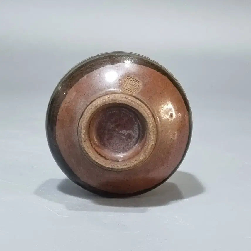 [BUNJANG] Vintage Celadon Porcelain Teacup / 오목다완 골동 빈티지 도자기 찻잔 컵. 지름 8 높이 6