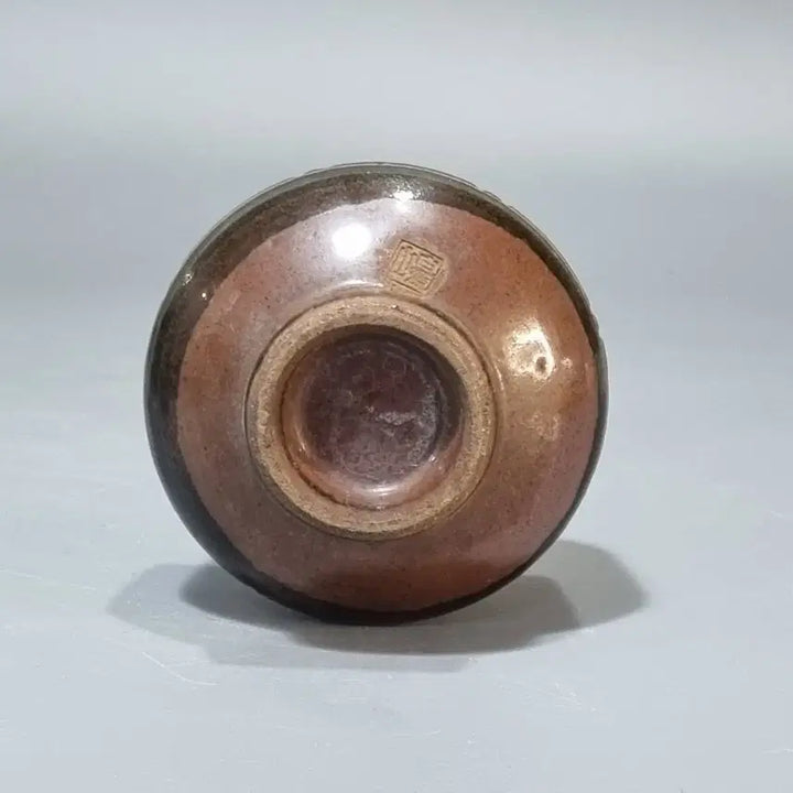 [BUNJANG] Vintage Celadon Porcelain Teacup / 오목다완 골동 빈티지 도자기 찻잔 컵. 지름 8 높이 6