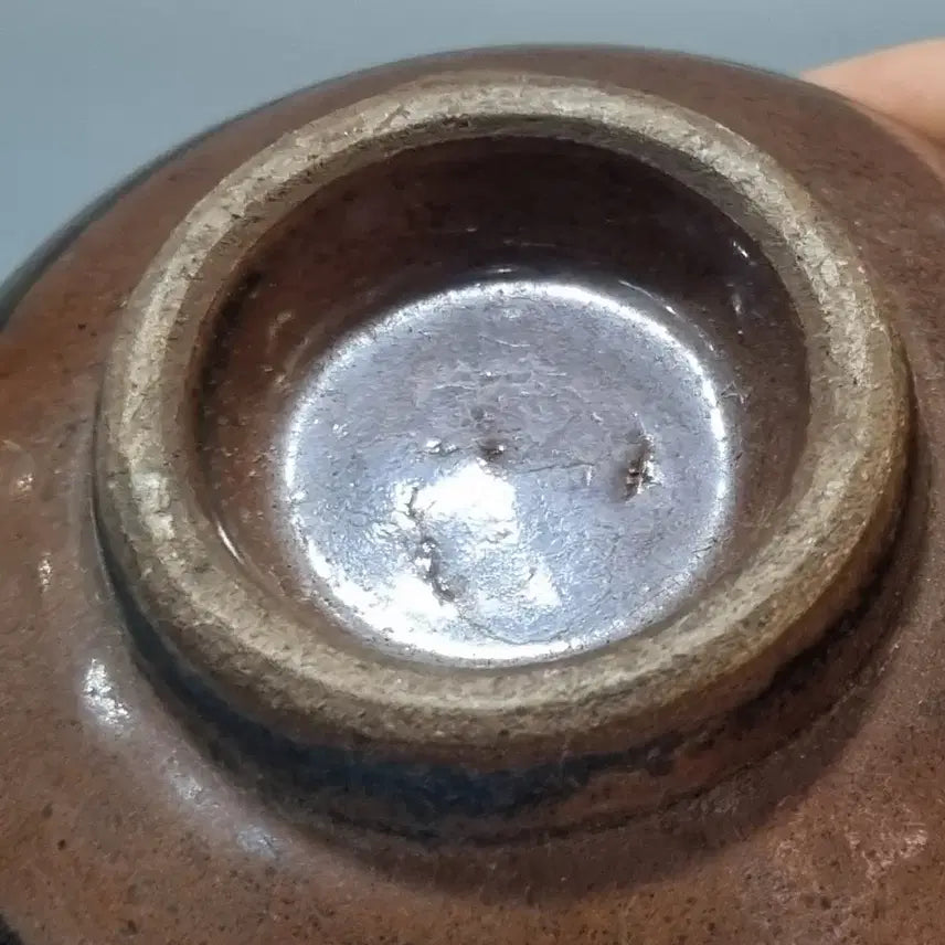 [BUNJANG] Vintage Celadon Porcelain Teacup / 오목다완 골동 빈티지 도자기 찻잔 컵. 지름 8 높이 6