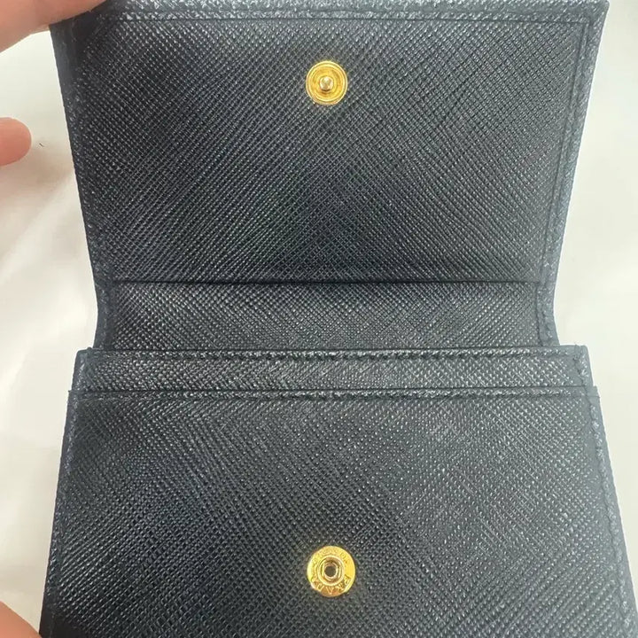 [BUNJANG] Prada Saffiano Black Bifold Wallet / 프라다 사피아노 블랙 반지갑