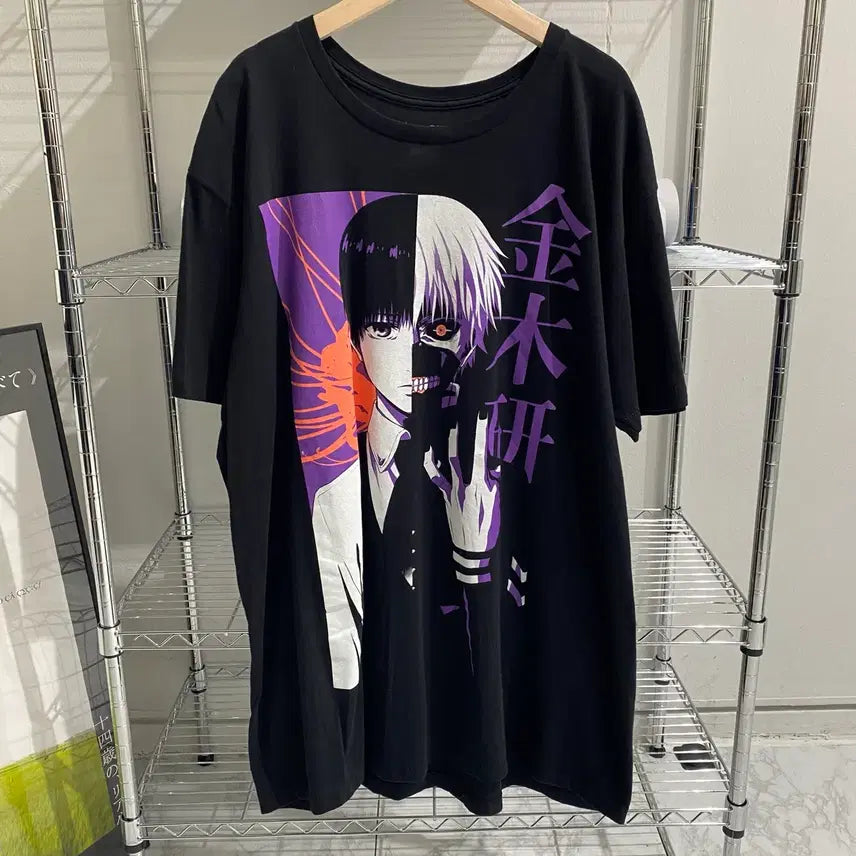 [BUNJANG] Tokyo Ghoul Official Anime T-shirt / 도쿄구울 오피셜 애니메이션 티셔츠