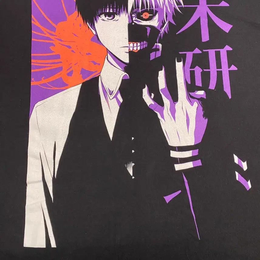 [BUNJANG] Tokyo Ghoul Official Anime T-shirt / 도쿄구울 오피셜 애니메이션 티셔츠