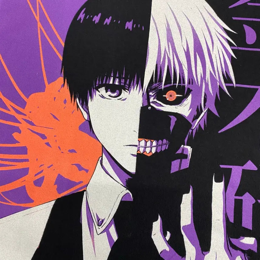 [BUNJANG] Tokyo Ghoul Official Anime T-shirt / 도쿄구울 오피셜 애니메이션 티셔츠