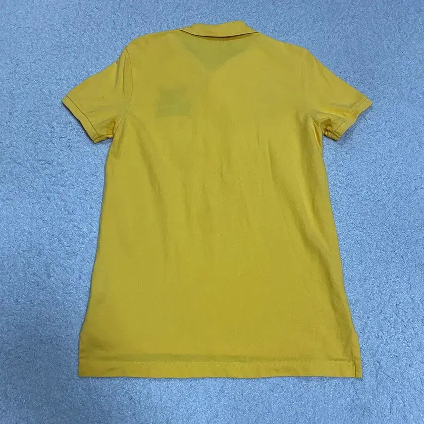 [BUNJANG] HAZZYS Yellow Slim Fit Polo Shirt / HAZZYS 헤지스 노란색 반팔 카라티 슬림핏 100