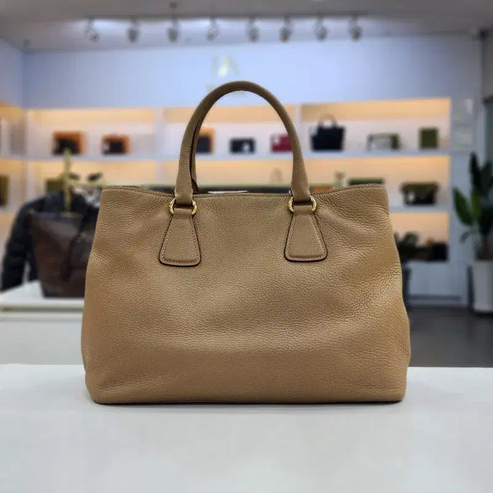 [BUNJANG] Prada Vitello Daino Tote Shoulder Bag 1BA794 / 프라다 비텔로 다이노 토트 숄더백 1ba794